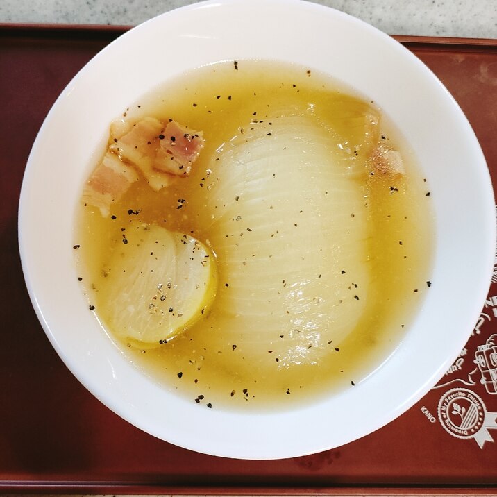 美味し〜い!電気圧力鍋でほったらかし玉ねぎスープ